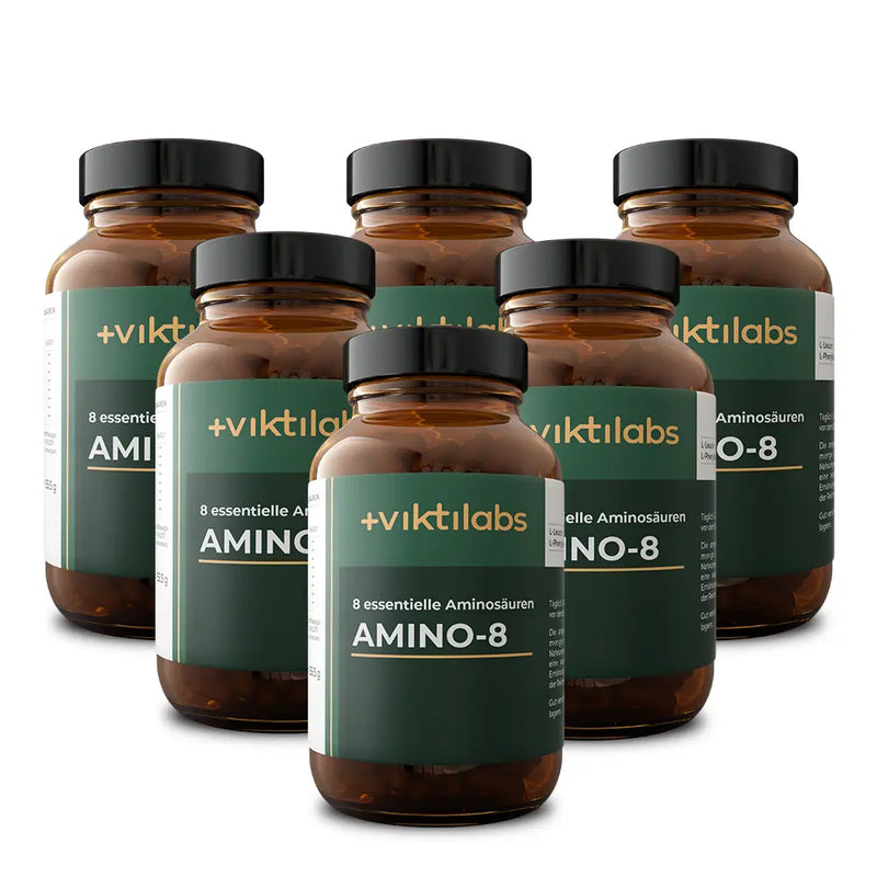 6 Gläser Amino 8